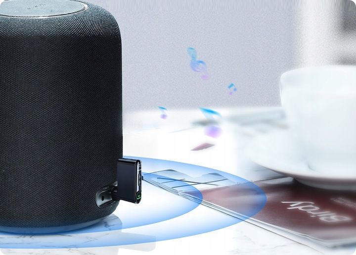TRAMSMITER SAMOCHODOWY ODBIORNIK ADAPTER BLUETOOTH MINI JACK AUX AUDIO zdjęcie 3
