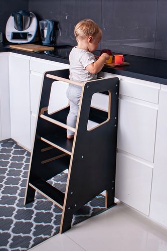 Kitchen Helper/Pomocnik kuchenny czarny MDF CRM na Arena.pl