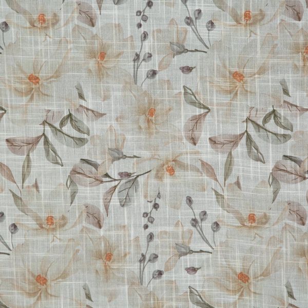 Zasłona gotowa na przelotkach AMARA Eurofirany naturalny zdjęcie 5