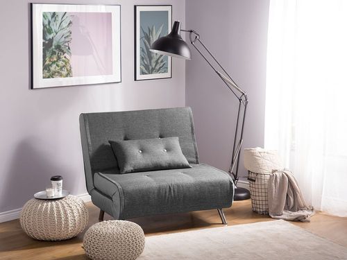 Sofa rozkładana ciemnoszara FARRIS na Arena.pl