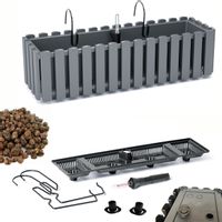 Skrzynka na balustradę DDEF600W Doniczka balkonowa + Keramzyt 1l