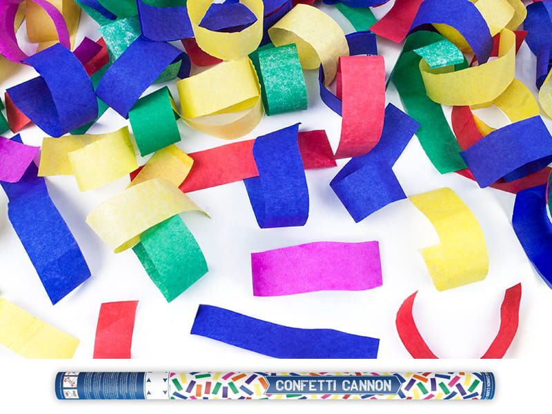 Tuba z konfetti, mix, 80cm zdjęcie 1