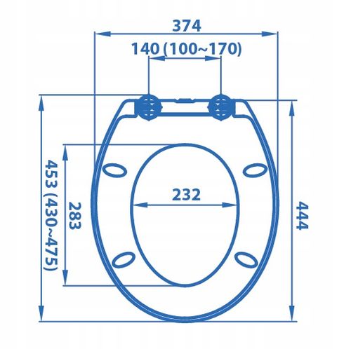 DESKA WC KLOZETOWA SEDESOWA WOLNOOPADAJĄCA KOLOROWA KAMIEŃ STORCZYK ESTIVA na Arena.pl
