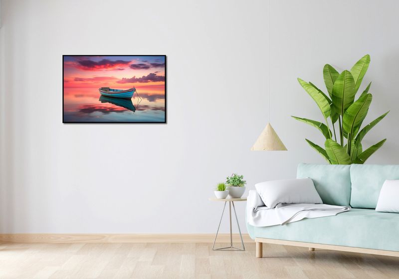 Plakat 86,4x56,8cm Spokój przed Połowem zdjęcie 4