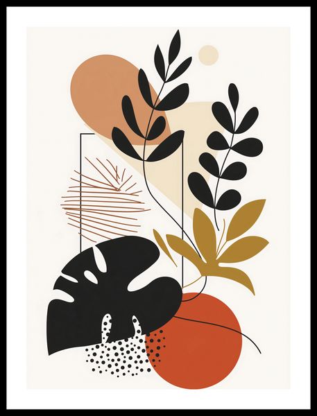 Plakat 40x55cm Zawisły Liść zdjęcie 3