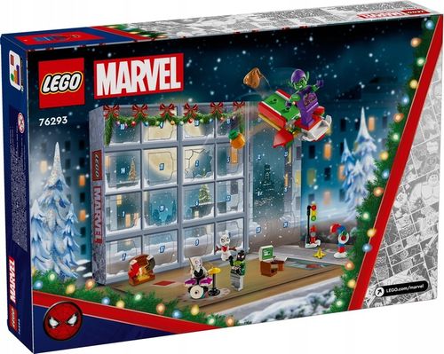 LEGO SPIDERMAN Oryginalny Kalendarz Adwentowy z okienkami Avengers Spidey na Arena.pl