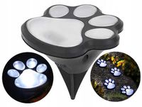 LAMPA Lampka SOLARNA Psia ŁAPA Łapka OGRODOWA Wbijana LED Gruntowa 4023