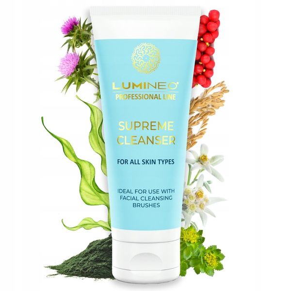 LUMINEO naturalna pianka żel oczyszczający do szczoteczki każda cera 100 ml zdjęcie 7