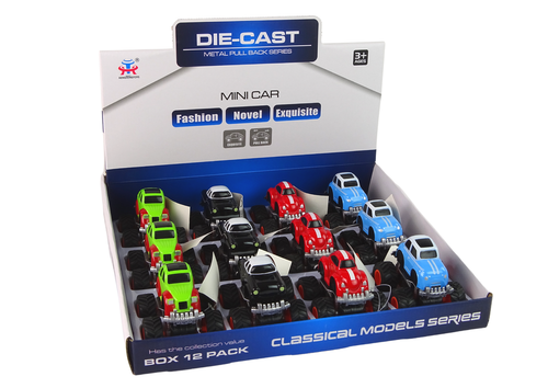 DLA DZIECI METALOWE AUTKO DUŻE KOŁA 1SZT na Arena.pl