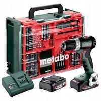 METABO WIERTARKO WKRĘTARKA BS 18 L BL Set + 2 akumulatory Li-Ion 18V 2,0 Ah