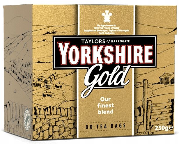 Yorkshire GOLD Tea 80 herbata UK zdjęcie 1