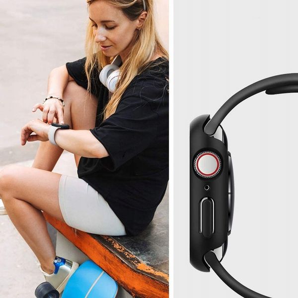 Etui do Apple Watch 44 5/4 Spigen Thin Fit, case zdjęcie 2