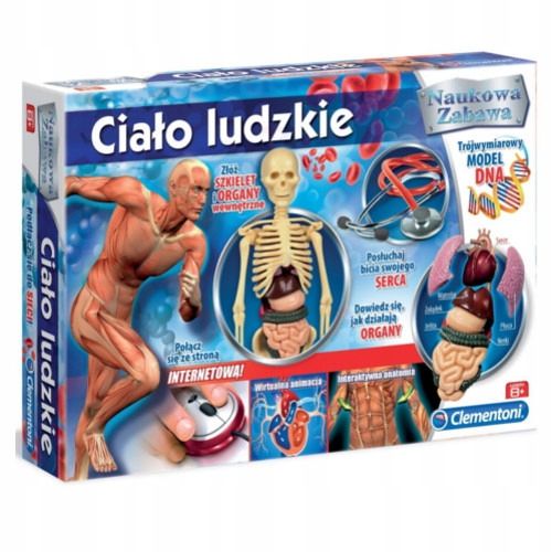 CLEMENTONI ciało ludzkie 60249 na Arena.pl