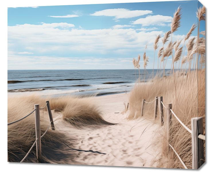 Obraz 70x60cm Nadmorski Most zdjęcie 1