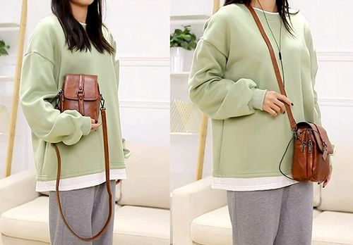 Torebka Damska Skórzana Listonoszka Crossbody Boho na Arena.pl