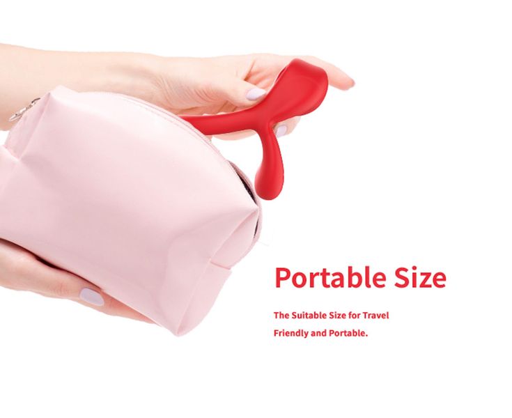Big Mouth Red 9 Vibration Function zdjęcie 6