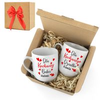 Kubki z nadrukiem imienia dla babci i dziadka na święta na dzień babci