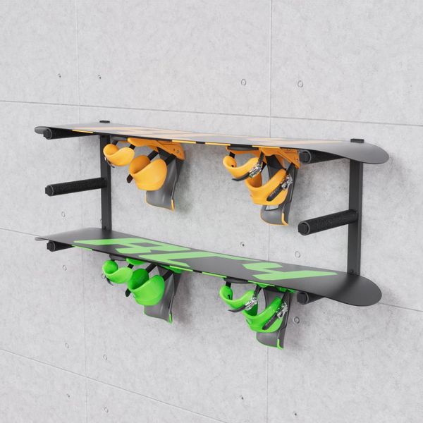 UCHWYT ŚCIENNY NA DREWNO NARTY DESKĘ SNOWBOARD zdjęcie 5