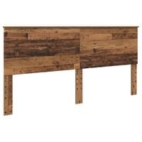 Zagłówek Stare drewno 200 cm Materiał drewnopochodny