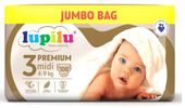 Pieluszki LUPILU 3 premium 4-9 kg 108 szt jumbo