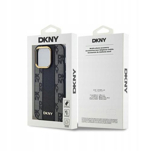 Etui do iPhone 14 Pro Max DKNY Leather Checkered Mono Pattern MagSafe na Arena.pl