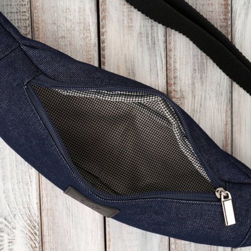 nerka męska saszetka na pas jeansowa granatowa paolo peruzzi t-117-db na Arena.pl