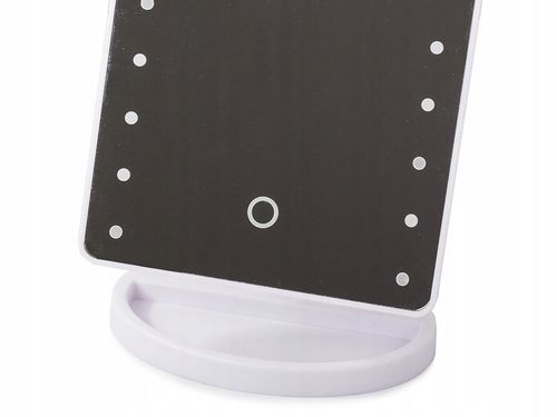 LUSTERKO KOSMETYCZNE PODŚWIETLANE 16 LED DO MAKIJAŻU DUŻE na Arena.pl