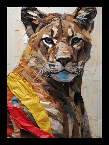 Plakat 13x18cm Papierowy Tygrys na Arena.pl