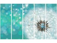 70CM 150CM OBRAZ 5 ELEM PUSZYSTY DMUCHAWIEC ŚCIENNY