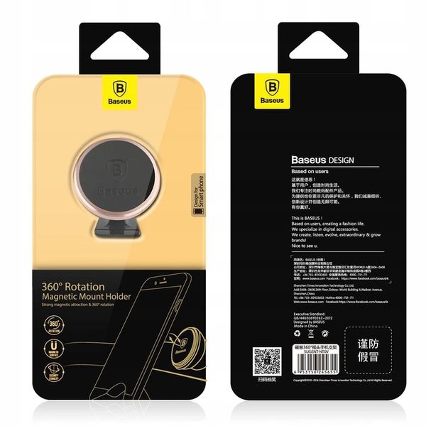 Baseus Uchwyt Samochodowy Do Telefonu Auta Magnes zdjęcie 9