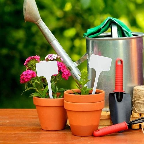 60x ETYKIETY TABLICZKI DO ROŚLIN SADZONEK + MARKER na Arena.pl