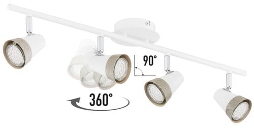 oprawa przysufitowa 4pł. rox 1304 4xgu10 na Arena.pl