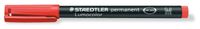foliopis permanentny m czerwony lumocolor staedtler