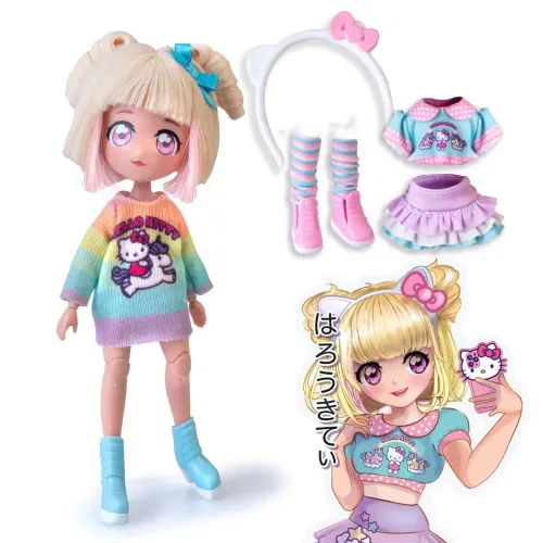 MANGA HELLO KITTY Jednorożec, lalka na Arena.pl