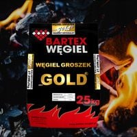 Węgiel groszek GOLD PREMIUM BARTEX 27-29 MJ - worek 25 KG