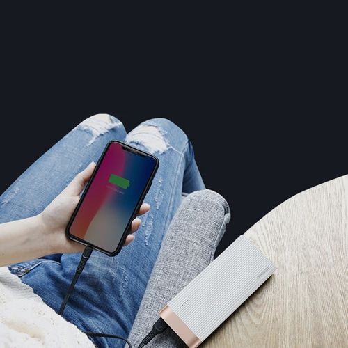 PowerBank Baseus USB Type-C / Micro USB 10000mAh - biały na Arena.pl