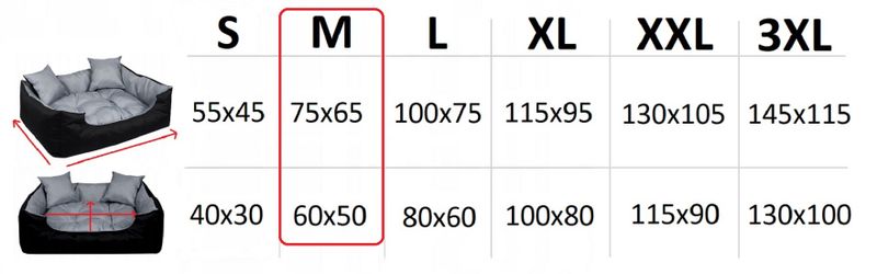 Legowisko Dla Psa Kojec Ecco 75X65 Cm Wodoodporne Czarne zdjęcie 8