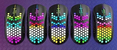 MYSZKA BEZPRZEWODOWA GAMINGOWA KOMPUTEROWA PODŚWIETLANA CICHA + PODKŁADKA na Arena.pl