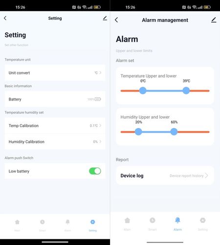 Najmniejszy Czujnik Sensor Temperatury Wilgotności LCD Zigbee Tuya #Export na Arena.pl