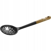 Staub Chochla łyzka szumówka z otworami doodcedzania 31 cm akacja SILICON