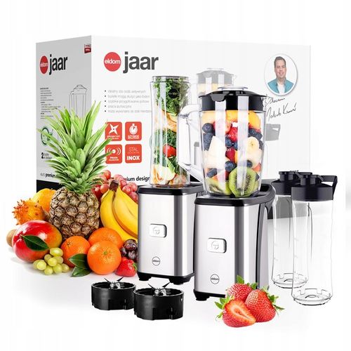 BLENDER KIELICHOWY DO KOKTAJLI 3w1 + 2 BIDONY 700W na Arena.pl