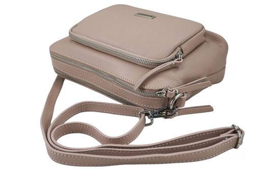 Listonoszka damska codzienna - Różowa pudrowa na Arena.pl