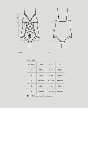 body slevika l/xl obsessive na Arena.pl