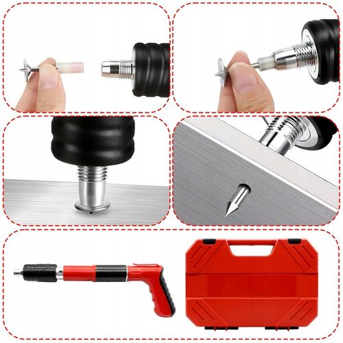 HDeye Pneumatyczny pistolet do gwoździ Łatwe usuwanie żużla, na Arena.pl