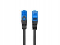 2 x Kabel 15m sieciowy Lanberg patchcord kat.6a S/FTP