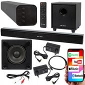 MOCNY SOUNDBAR BLUETOOTH GŁOŚNIK 4.1 USB HDMI TELEWIZOR 120W AUX