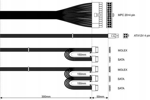 2 x Zasilacz ATX AKYGA Basic 400W SATA 24pin 120mm na Arena.pl