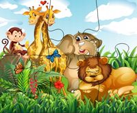 Puzzle Eko dla dzieci Baby male zwierzęta 6 el.