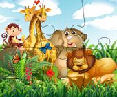 Puzzle Eko dla dzieci Baby male zwierzęta 6 el.