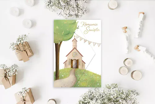 Karnet A5 Komunijny, Kościół na Arena.pl